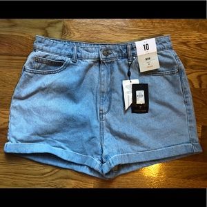 Jean Mom Short